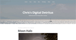 Desktop Screenshot of chris.cothrun.com